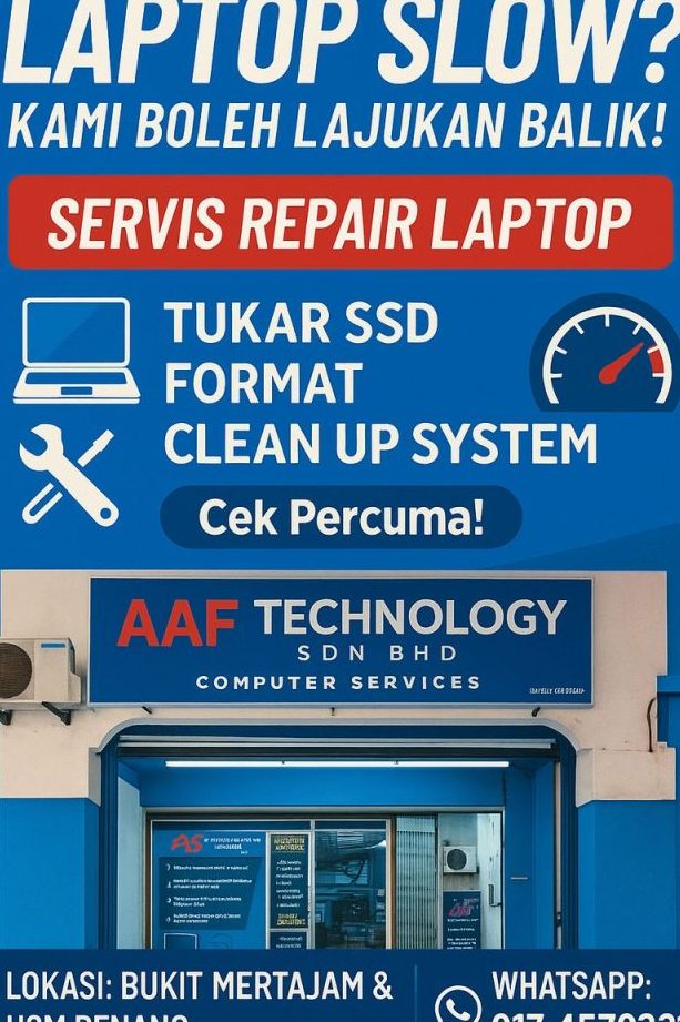aaf laptop repair usm penang