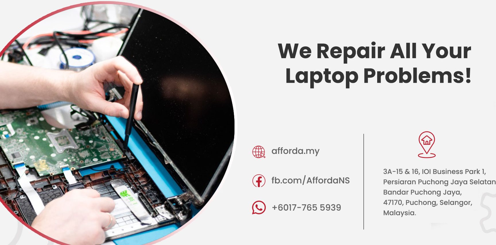 afforda notebook solutions repair all your laptop problems