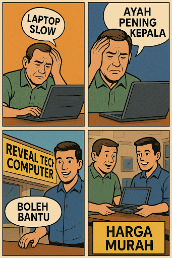 KEDAI REPAIR LAPTOP BAHAU