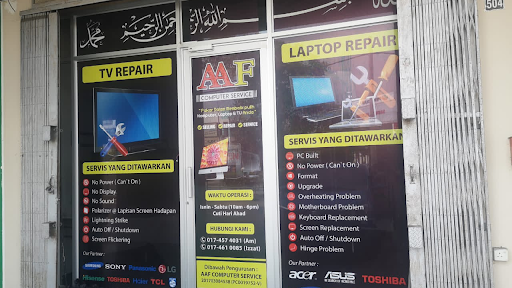 AAF COMPUTER SERVICE AND TV SERVICE