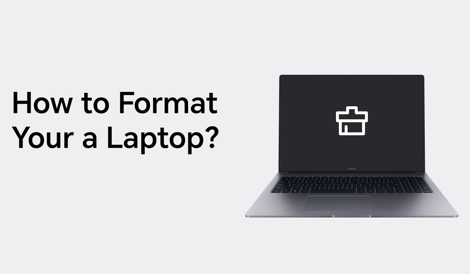 format laptop