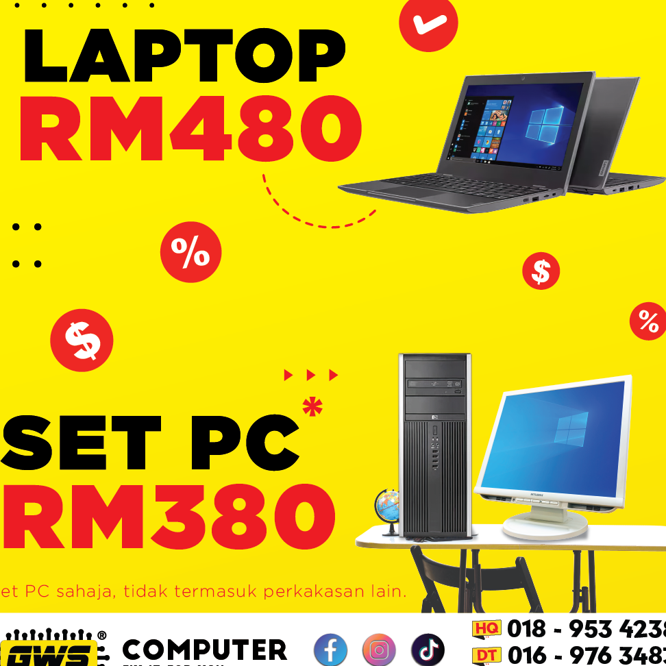 gws computer sg udang repair computer laptop melaka