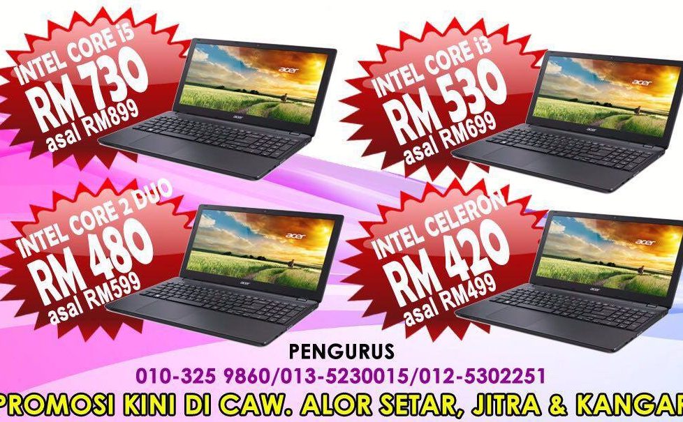 laptop murah alor setar