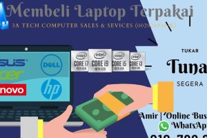 MEMBELI LAPTOP TERPAKAI WHATSAPP UNTUK APPOINTMENT