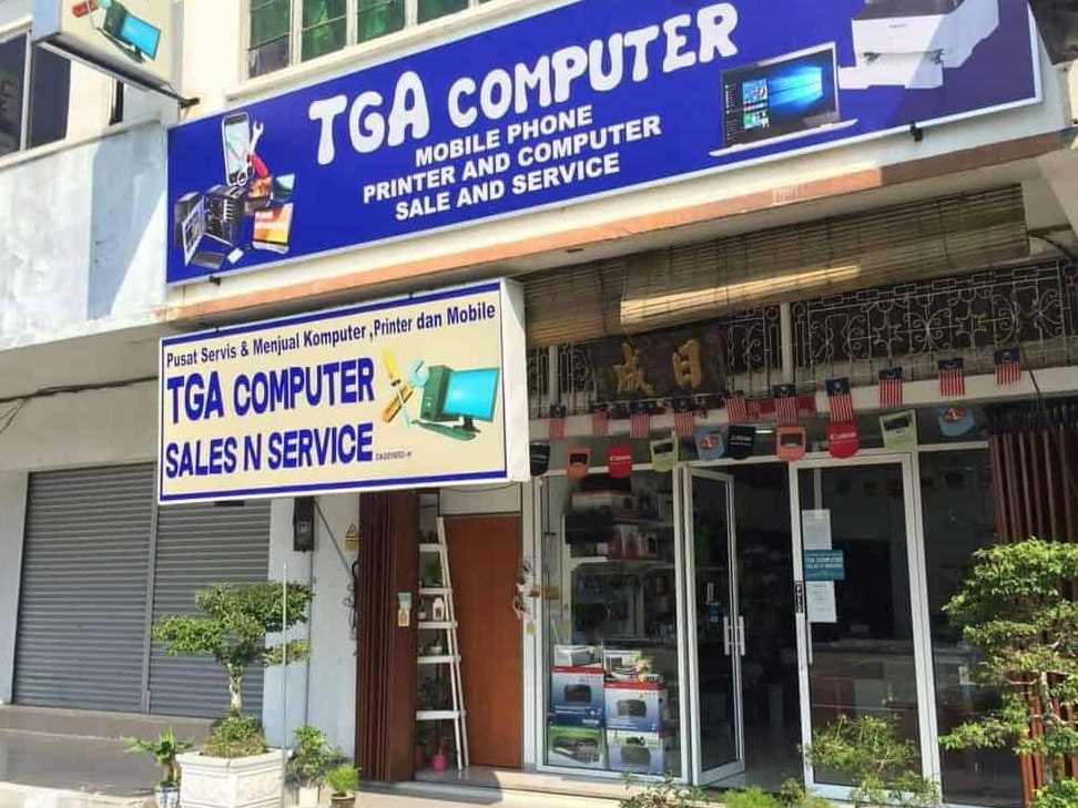 pc care service centre delta mall sibu