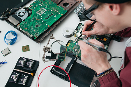 repair laptop pc raub wan electronics services