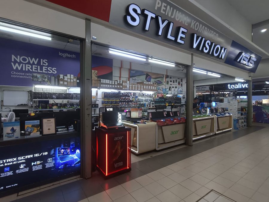 style vision computer store kipmall masai