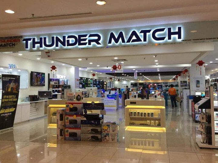 thunder match technology sdn bhd aeon rawang