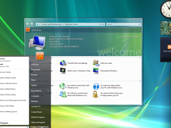vista computer